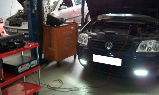 Usuwanie sondy NOX - Volkswagen Touran