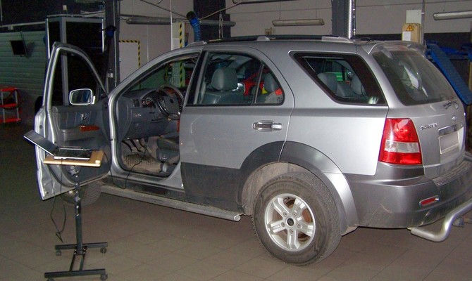 Kia Sorento 2.5 CRDI - chiptuning przez złącze OBD