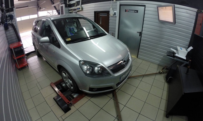 Opel Zafira 1.9 CDTI 120KM chiptuning