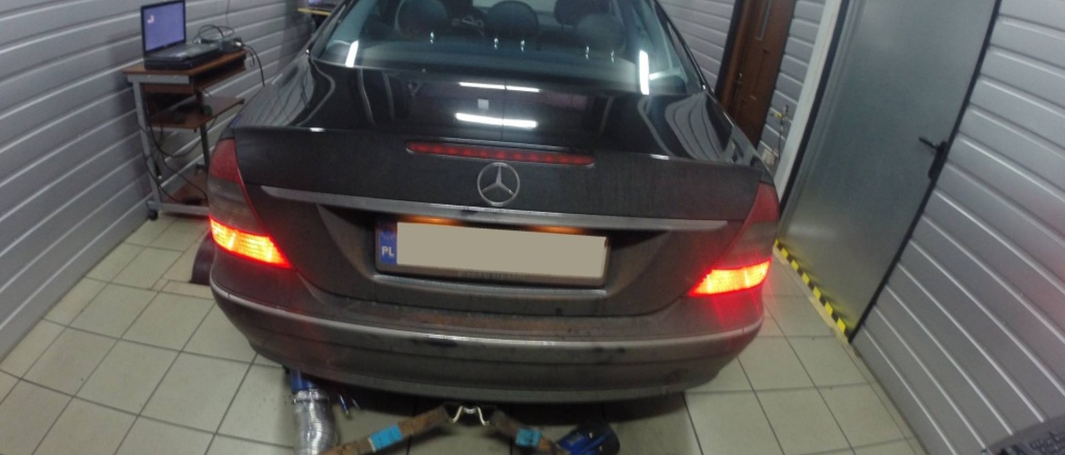 Chip Tuning Mercedes W211 E280CDI 190 KM automat