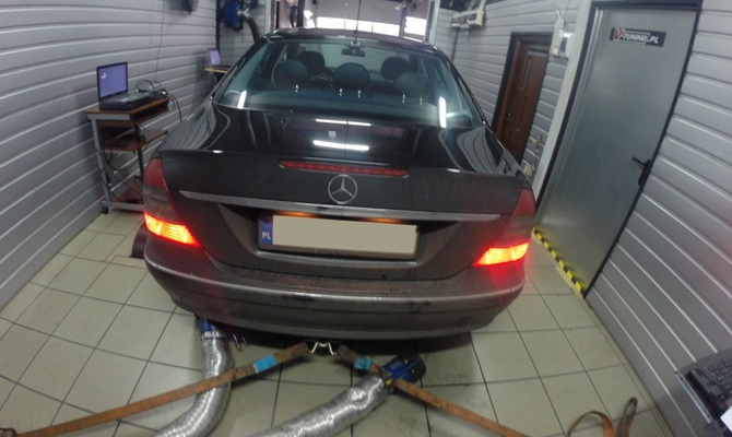 Chip Tuning Mercedes W211 E280CDI 190 KM automat