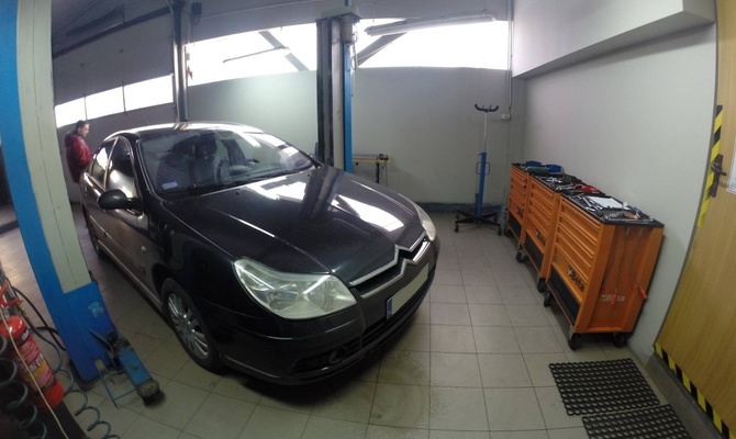 EGR OFF, usunięcie FAP w samochodzie Citroen C5 2.2 HDI