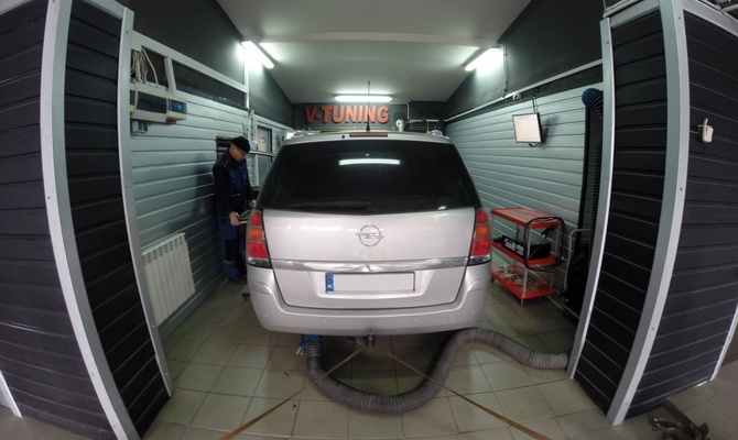 Chip Tuning Opel Zafira 1.9 D 120 KM