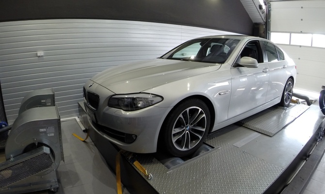 Odczyt BMW F10 520d 2.0d biturbo 218 KM