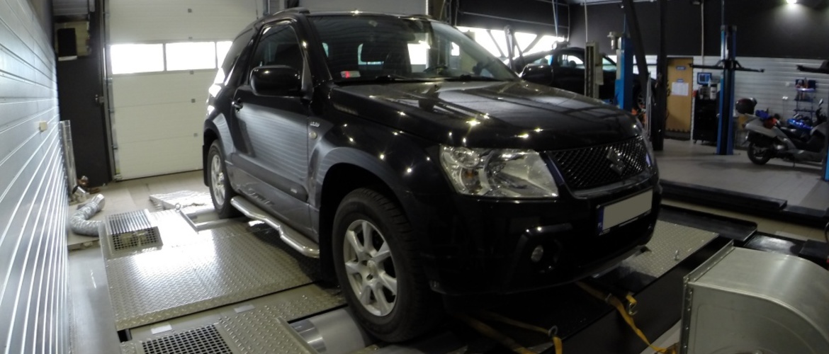 Chip Tuning ; Eko Tuning Suzuki Grand Vitara 1.9 D 129 KM