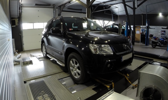 Chip Tuning ; Eko Tuning Suzuki Grand Vitara 1.9 D 129 KM