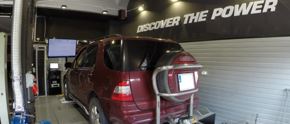 Chip Tuning Mercedes ML 400 CDI + 25 KM i 71 Nm