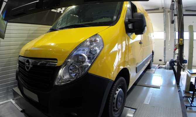 Chip Tuning Opel Movano +32 KM oraz 99 Nm