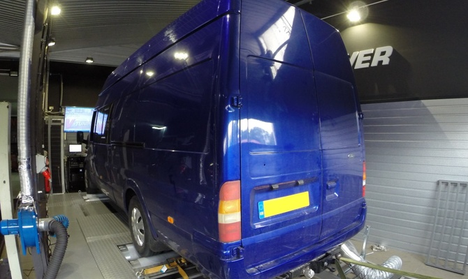 Ford Transit 2.4D 100km  +30KM i +46Nm