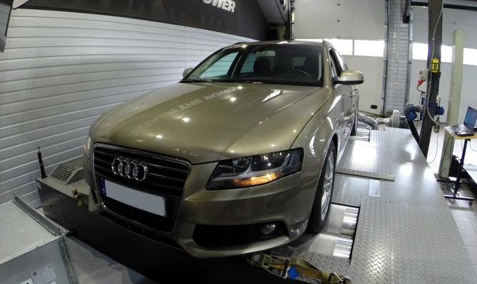 Audi A4 2.0 TDI  +34 KM oraz 70 Nm