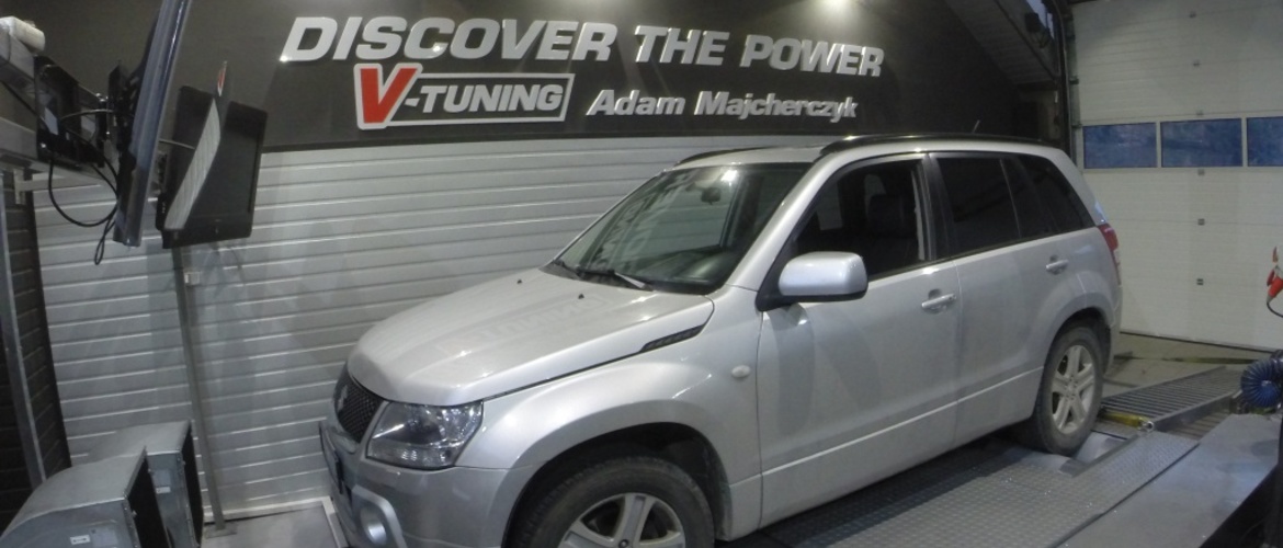 Suzuki Grand Vitara 1.9 D 129 KM + 23 KM oraz 46 Nm