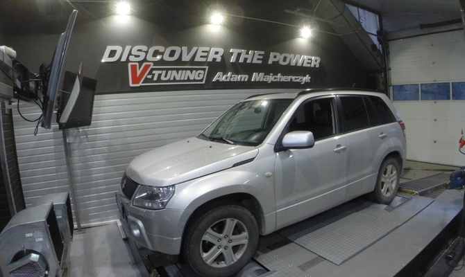 Suzuki Grand Vitara 1.9 D 129 KM + 23 KM oraz 46 Nm