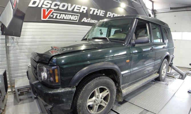 Land Rover Discovery 2.5TD +29KM i +47Nm