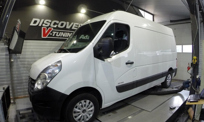 Renault Master 2.3D +45KM i +107Nm