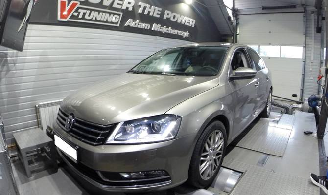 Volkswagen Passat B7 2.0TDI  + 37KM  i + 102Nm