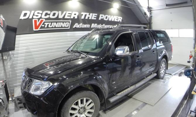 Nissan Navara 3.0D 231KM +42KM i +83Nm