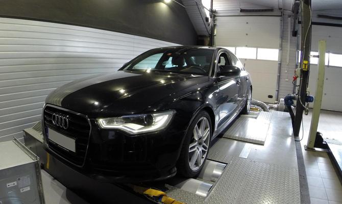 Chip Tuning Audi A6 C7 3.0d 245 KM +49 KM oraz 105 Nm