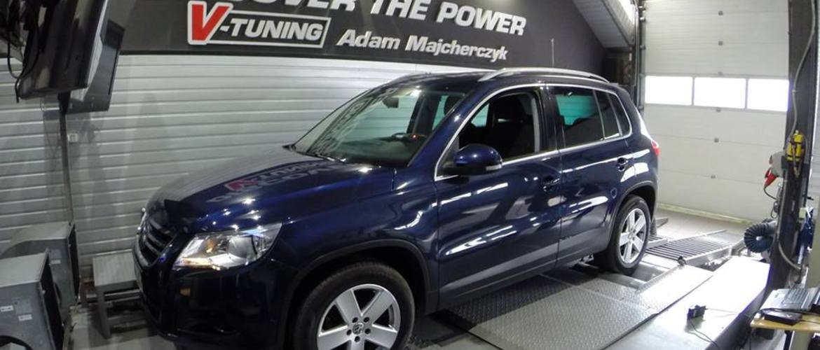 Chip Tuning Volkswagen Tiguan 2.0 TDI CR 140 KM + 43 KM i 102 Nm