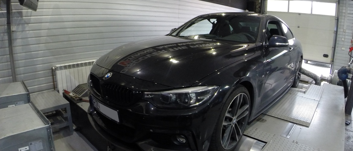 Chip Tuning BMW 4 F32 430D 258KM + 45 KM i + 86 Nm