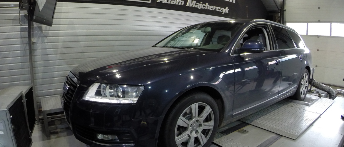 Chip Tuning Audi A6 C6 3.0 TDI 240KM + 49 KM i + 109 Nm