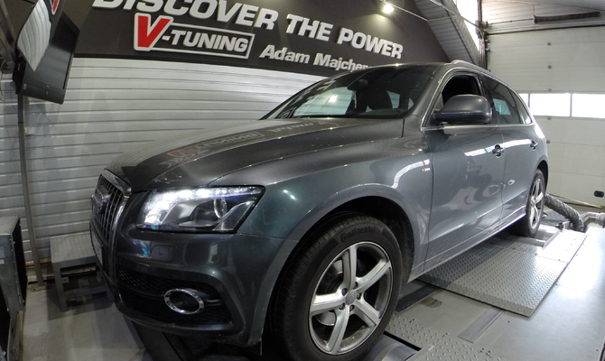 Chip Tuning Audi Q5 2.0 TDI +36KM i +66Nm