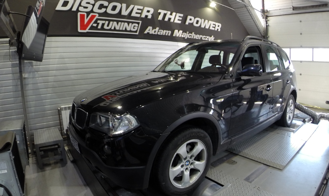 Chip Tuning BMW X3 20d +42KM i +93Nm