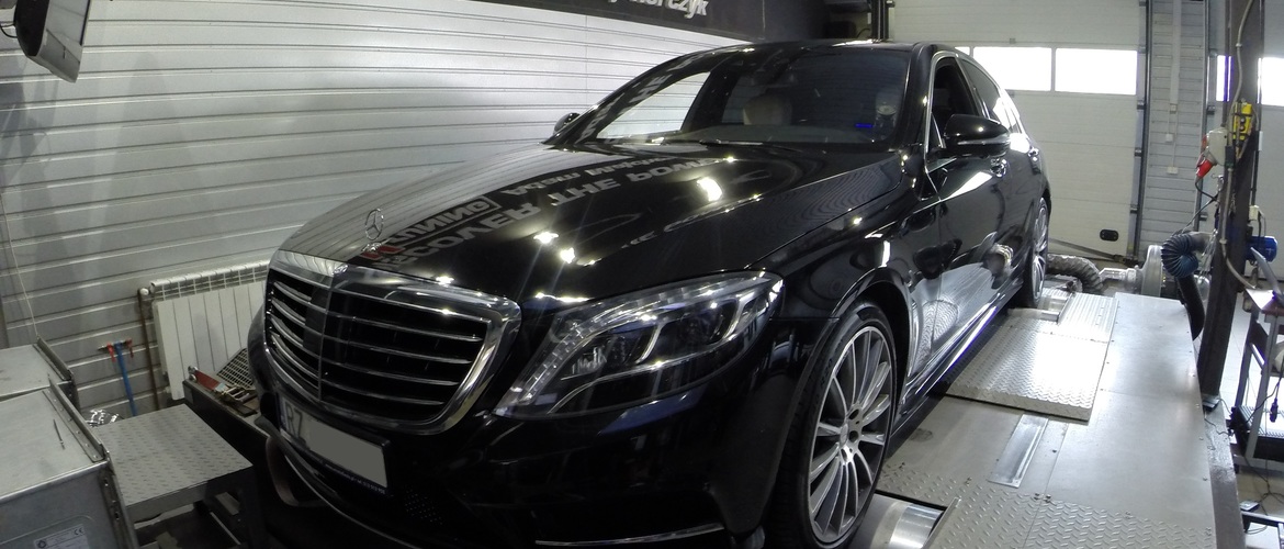 Chip Tuning Mercedes S-Class W222 S350 BlueTEC 258 KM + 33 KM i + 94 Nm