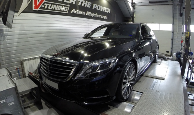 Chip Tuning Mercedes S-Class W222 S350 BlueTEC 258 KM + 33 KM i + 94 Nm