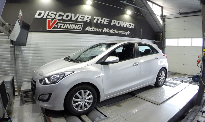 Chip Tuning Hyiundai i30 1.6 CRDi 110 KM + 28 KM i + 98 Nm