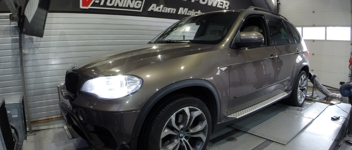 Chip Tuning BMW X5 E70 35i 306 KM + 40 KM i + 121 Nm