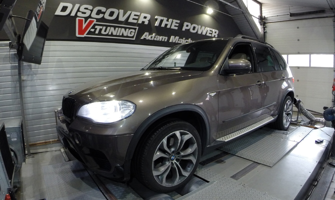 Chip Tuning BMW X5 E70 35i 306 KM + 40 KM i + 121 Nm