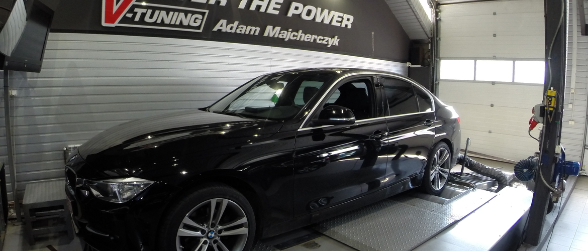 Chip Tuning BMW F30 318d 143 KM + 30 KM i + 78 Nm