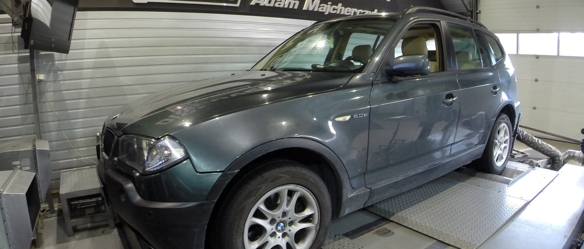 Chip Tuning BMW X3 E83 2.0d 150 KM + 43 KM i + 72 Nm