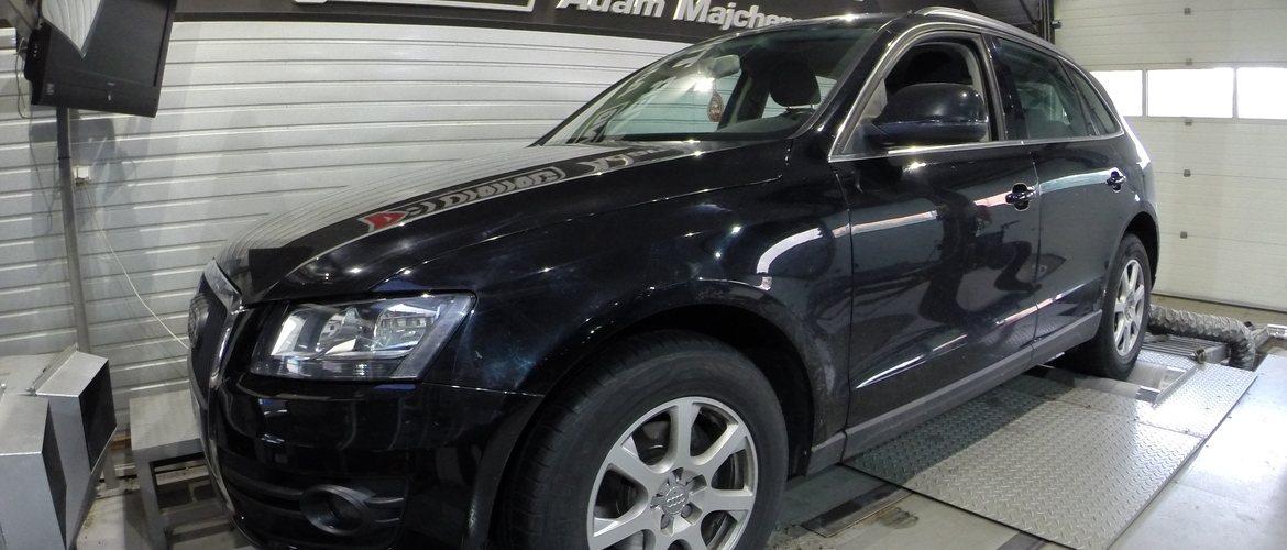 Chip Tuning Audi Q5 2.0 TDI 170 KM + 27 KM i + 53 Nm