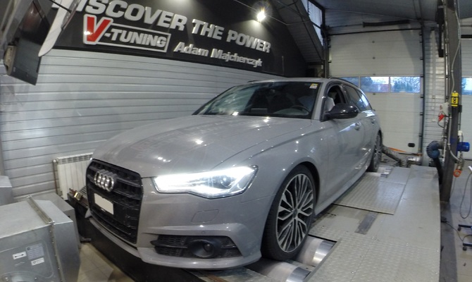 Chip Tuning AUDI A6 C7 3.0 TDI Competition 326 KM + 46 KM + 66 Nm