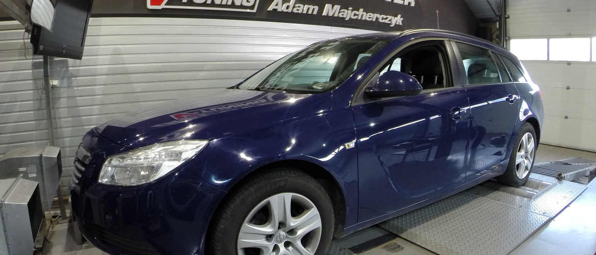 Chip Tuning Opel Insignia 2.0 CDTi 110 KM + 47 KM + 59 Nm