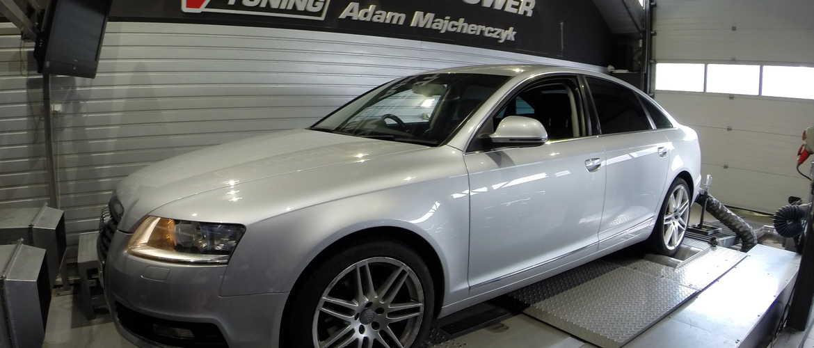 Chip Tuning Audi A6 C6 2.0 TDI 170 KM + 33 KM   + 53 Nm