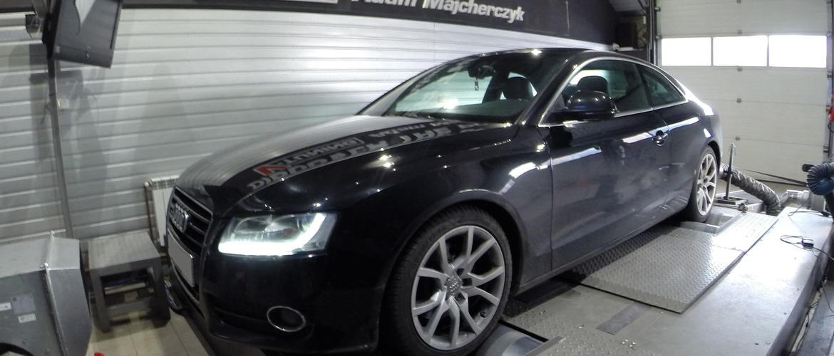 Chip Tuning Audi A5 3.0 TDI 239 KM + 51 KM   + 101 Nm