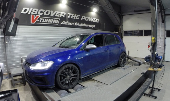 Chip Tuning Volkswagen Golf 7.5R 2.0 TSI 310 KM + 52 KM + 72 Nm