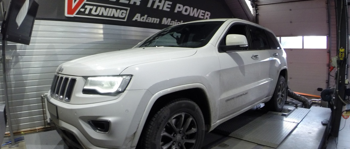 Chip Tuning Jeep Grand Cherokee 3.0 CRD 241 KM + 31 KM + 67 Nm