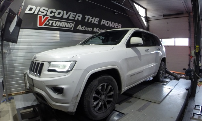 Chip Tuning Jeep Grand Cherokee 3.0 CRD 241 KM + 31 KM + 67 Nm