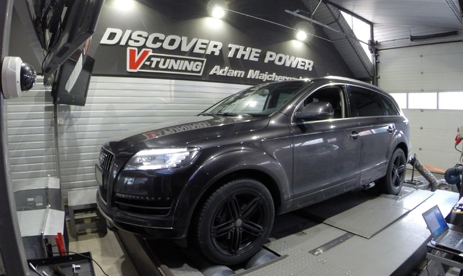 Chip Tuning Audi Q7 4.2 TDI 340 KM  + 50 KM + 71 Nm