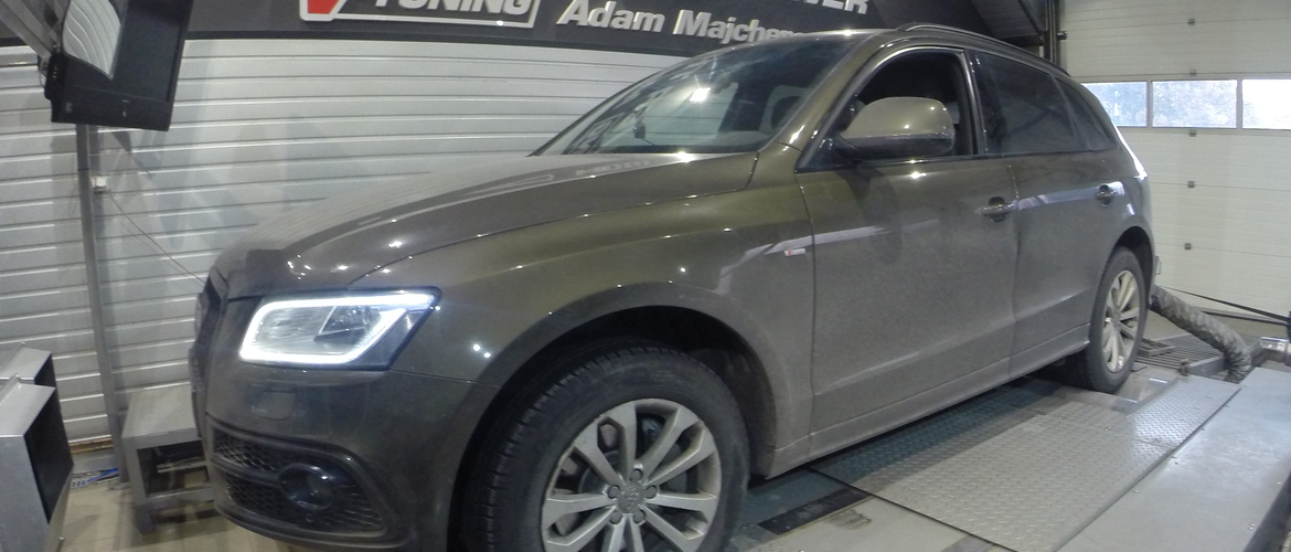 Chip Tuning Audi Q5 3.0 TDI 258 KM + 53 KM + 96 Nm