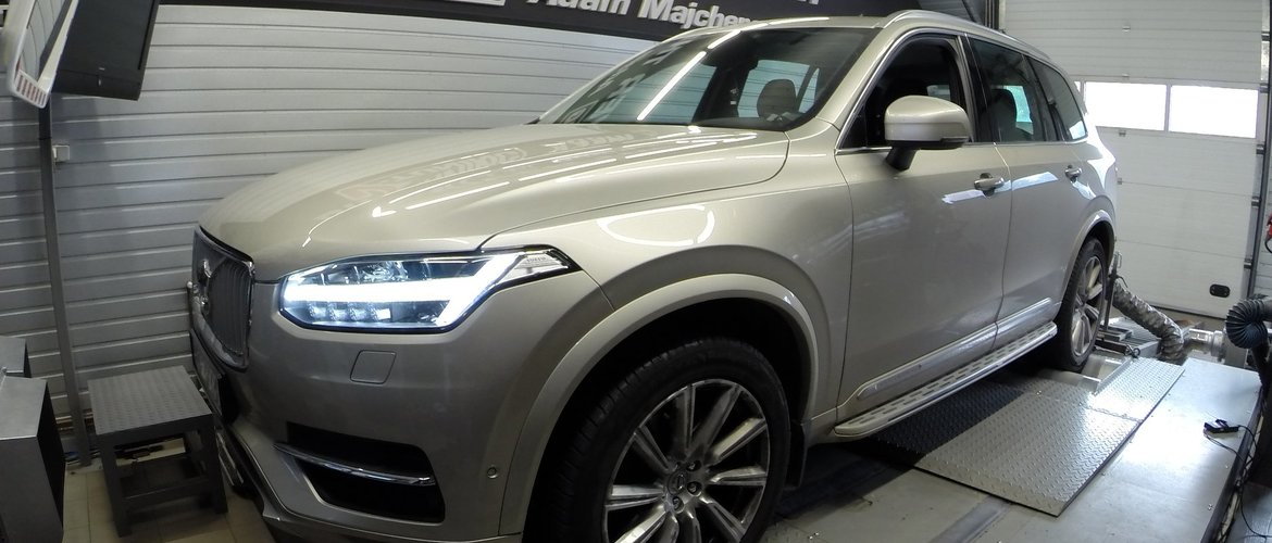 Chip Tuning  Volvo XC90 2.0D 225KM + 30KM oraz 45Nm