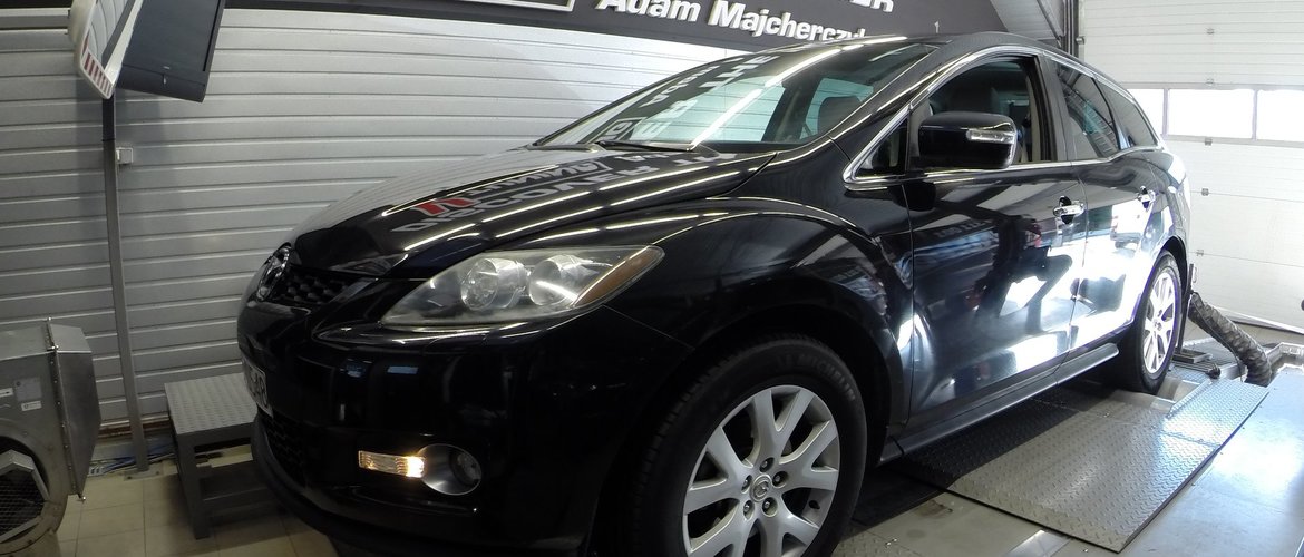 Chip Tuning Mazda CX-7 2.3 Turbo 260KM  + 30 KM oraz 83 Nm