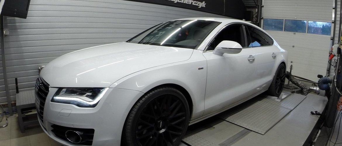 Chip Tuning Audi A7 4G 3.0TDI  + 51KM oraz 107Nm