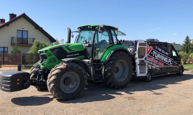 Chip Tuning Deutz Fahr 6155 + 31KM oraz 118Nm | V-Tuning Leżajsk