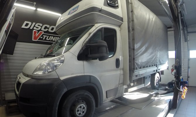 Chip Tuning Peugeot Boxer 3.0 HDI 177KM  + 34KM oraz 83Nm  | V-Tuning Leżajsk