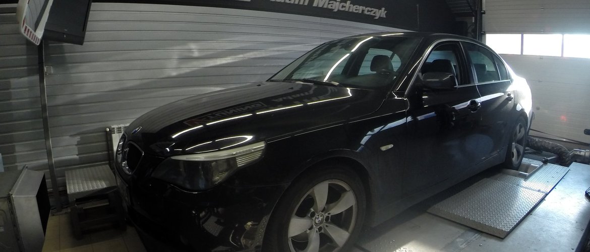 Chip Tuning BMW E60 530d 218KM  + 56KM i 94Nm  | V-Tuning Leżajsk