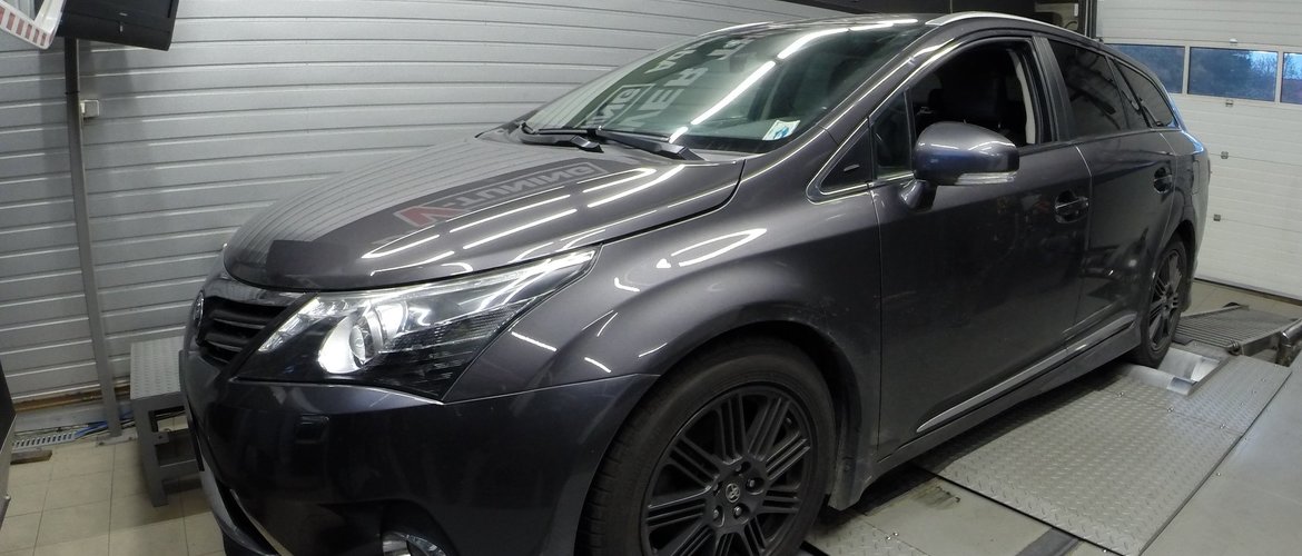 Chip Tuning Toyota Avensis 2.0D 126KM  +  19KM oraz 89Nm  | V-Tuning Leżajsk